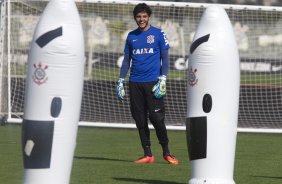Durante o treino desta manh no CT Joaquim Grava, Parque Ecolgico do Tiete, zona leste de So Paulo. O prximo jogo da equipe ser amanh, domingo, dia 03/08, contra o Coritiba, no estdio Couto Pereira, jogo vlido pela 13 rodada do Campeonato Brasileiro de 2014