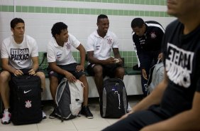 Nos vestirios antes do jogo entre Coritiba x Corinthians realizado esta tarde no estdio Couto Pereira, em Curitiba, vlido pela 13 rodada do Campeonato Brasileiro de 2014