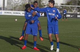 Durante o treino desta tarde no CT Joaquim Grava, Parque Ecolgico do Tiete, zona leste de So Paulo. O prximo jogo da equipe ser amanh, quarta-feira, dia 06/08, contra o Bahia/BA, na Arena Fonte Nova, jogo da volta, vlido pela Copa do Brasil 2014
