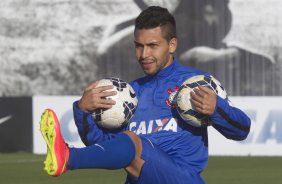 Durante o treino desta tarde no CT Joaquim Grava, Parque Ecolgico do Tiete, zona leste de So Paulo. O prximo jogo da equipe ser amanh, quarta-feira, dia 06/08, contra o Bahia/BA, na Arena Fonte Nova, jogo da volta, vlido pela Copa do Brasil 2014
