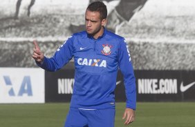 Durante o treino desta tarde no CT Joaquim Grava, Parque Ecolgico do Tiete, zona leste de So Paulo. O prximo jogo da equipe ser amanh, quarta-feira, dia 06/08, contra o Bahia/BA, na Arena Fonte Nova, jogo da volta, vlido pela Copa do Brasil 2014