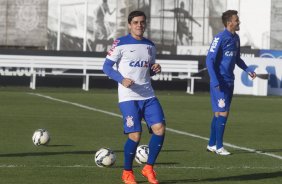 Durante o treino desta tarde no CT Joaquim Grava, Parque Ecolgico do Tiete, zona leste de So Paulo. O prximo jogo da equipe ser amanh, quarta-feira, dia 06/08, contra o Bahia/BA, na Arena Fonte Nova, jogo da volta, vlido pela Copa do Brasil 2014
