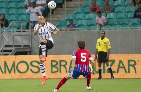 Durante o jogo entre Bahia/BA x Corinthians realizado esta noite na Arena Fonte Nova, em Salvador, jogo de volta vlido pela Copa do Brasil 2014
