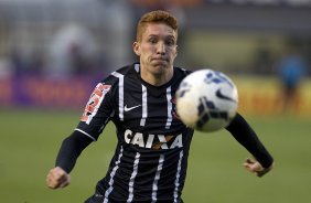 Durante o jogo entre Santos x Corinthians realizado esta tarde na Vila Belmiro, vlido pela 14 rodada do Campeonato Brasileiro de 2014