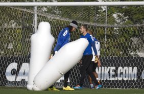 Durante o treino desta tarde no CT Joaquim Grava, Parque Ecolgico do Tiete, zona leste de So Paulo. O prximo jogo da equipe ser amanh, sbado, dia 16/08, contra o Bahia/BA, na Arena Corinthians,valido pela 15 rodada do Campeonato Brasileiro de 2014