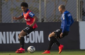 Durante o treino desta tarde no CT Joaquim Grava, Parque Ecolgico do Tiete, zona leste de So Paulo. O prximo jogo da equipe ser amanh, sbado, dia 16/08, contra o Bahia/BA, na Arena Corinthians,valido pela 15 rodada do Campeonato Brasileiro de 2014