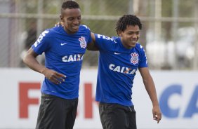 Durante o treino desta tarde no CT Joaquim Grava, Parque Ecolgico do Tiete, zona leste de So Paulo. O prximo jogo da equipe ser amanh, sbado, dia 16/08, contra o Bahia/BA, na Arena Corinthians,valido pela 15 rodada do Campeonato Brasileiro de 2014