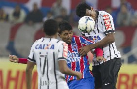 Durante o jogo entre Corinthians x Bahia/BA, realizada esta noite na Arena Corinthians, vlido pela 15 rodada do Campeonato Brasileiro de 2014