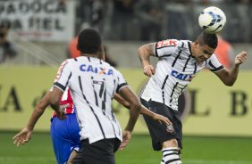 Durante o jogo entre Corinthians x Bahia/BA, realizada esta noite na Arena Corinthians, vlido pela 15 rodada do Campeonato Brasileiro de 2014
