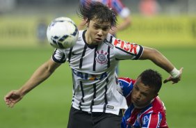 Durante o jogo entre Corinthians x Bahia/BA, realizada esta noite na Arena Corinthians, vlido pela 15 rodada do Campeonato Brasileiro de 2014