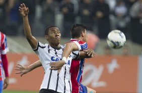 Durante o jogo entre Corinthians x Bahia/BA, realizada esta noite na Arena Corinthians, vlido pela 15 rodada do Campeonato Brasileiro de 2014