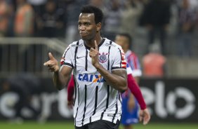 Durante o jogo entre Corinthians x Bahia/BA, realizada esta noite na Arena Corinthians, vlido pela 15 rodada do Campeonato Brasileiro de 2014