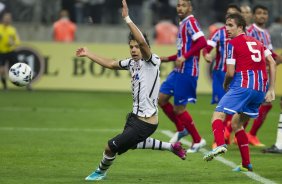 Durante o jogo entre Corinthians x Bahia/BA, realizada esta noite na Arena Corinthians, vlido pela 15 rodada do Campeonato Brasileiro de 2014