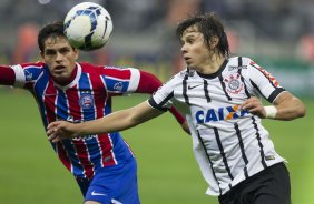 Durante o jogo entre Corinthians x Bahia/BA, realizada esta noite na Arena Corinthians, vlido pela 15 rodada do Campeonato Brasileiro de 2014
