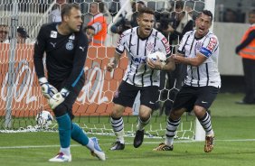 Durante o jogo entre Corinthians x Goias/GO, realizada esta noite na Arena Corinthians, vlido pela 16 rodada do Campeonato Brasileiro de 2014