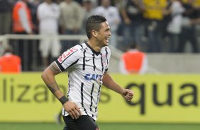 Durante o jogo entre Corinthians x Goias/GO, realizada esta noite na Arena Corinthians, vlido pela 16 rodada do Campeonato Brasileiro de 2014