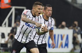Durante o jogo entre Corinthians x Goias/GO, realizada esta noite na Arena Corinthians, vlido pela 16 rodada do Campeonato Brasileiro de 2014