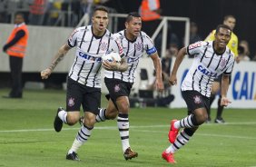 Durante o jogo entre Corinthians x Goias/GO, realizada esta noite na Arena Corinthians, vlido pela 16 rodada do Campeonato Brasileiro de 2014