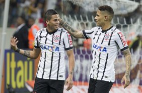 Durante o jogo entre Corinthians x Goias/GO, realizada esta noite na Arena Corinthians, vlido pela 16 rodada do Campeonato Brasileiro de 2014
