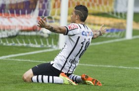 Durante o jogo entre Corinthians x Goias/GO, realizada esta noite na Arena Corinthians, vlido pela 16 rodada do Campeonato Brasileiro de 2014