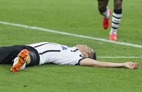 Durante o jogo entre Corinthians x Goias/GO, realizada esta noite na Arena Corinthians, vlido pela 16 rodada do Campeonato Brasileiro de 2014