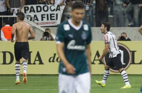 Durante o jogo entre Corinthians x Goias/GO, realizada esta noite na Arena Corinthians, vlido pela 16 rodada do Campeonato Brasileiro de 2014