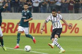 Durante o jogo entre Corinthians x Goias/GO, realizada esta noite na Arena Corinthians, vlido pela 16 rodada do Campeonato Brasileiro de 2014