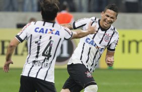 Durante o jogo entre Corinthians x Goias/GO, realizada esta noite na Arena Corinthians, vlido pela 16 rodada do Campeonato Brasileiro de 2014