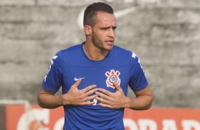 Durante o treino desta tarde no CT Joaquim Grava, Parque Ecolgico do Tiete, zona leste de So Paulo. O prximo jogo da equipe ser amanh, quarta-feira, dia 27/08, na Arena Pantanal, contra Bragantino/SP, jogo de ida da Copa do Brasil 2014