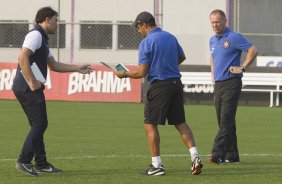 Durante o treino desta tarde no CT Joaquim Grava, Parque Ecolgico do Tiete, zona leste de So Paulo. O prximo jogo da equipe ser amanh, quarta-feira, dia 27/08, na Arena Pantanal, contra Bragantino/SP, jogo de ida da Copa do Brasil 2014
