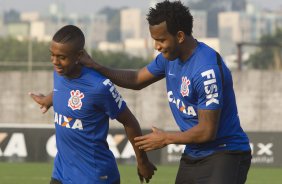 Durante o treino desta tarde no CT Joaquim Grava, Parque Ecolgico do Tiete, zona leste de So Paulo. O prximo jogo da equipe ser amanh, quarta-feira, dia 27/08, na Arena Pantanal, contra Bragantino/SP, jogo de ida da Copa do Brasil 2014