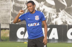 Durante o treino desta tarde no CT Joaquim Grava, Parque Ecolgico do Tiete, zona leste de So Paulo. O prximo jogo da equipe ser amanh, quarta-feira, dia 27/08, na Arena Pantanal, contra Bragantino/SP, jogo de ida da Copa do Brasil 2014