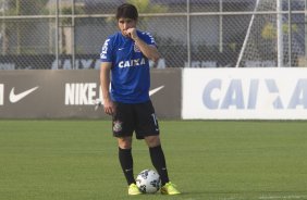 Durante o treino desta tarde no CT Joaquim Grava, Parque Ecolgico do Tiete, zona leste de So Paulo. O prximo jogo da equipe ser amanh, quarta-feira, dia 27/08, na Arena Pantanal, contra Bragantino/SP, jogo de ida da Copa do Brasil 2014