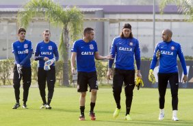 Durante o treino desta tarde no CT Joaquim Grava, Parque Ecolgico do Tiete, zona leste de So Paulo. O prximo jogo da equipe ser amanh, quarta-feira, dia 27/08, na Arena Pantanal, contra Bragantino/SP, jogo de ida da Copa do Brasil 2014