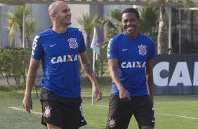 Durante o treino desta tarde no CT Joaquim Grava, Parque Ecolgico do Tiete, zona leste de So Paulo. O prximo jogo da equipe ser amanh, quarta-feira, dia 27/08, na Arena Pantanal, contra Bragantino/SP, jogo de ida da Copa do Brasil 2014