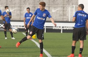Durante o treino desta tarde no CT Joaquim Grava, Parque Ecolgico do Tiete, zona leste de So Paulo. O prximo jogo da equipe ser amanh, quarta-feira, dia 27/08, na Arena Pantanal, contra Bragantino/SP, jogo de ida da Copa do Brasil 2014