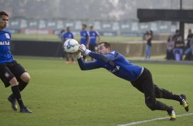 Durante o treino desta tarde no CT Joaquim Grava, Parque Ecolgico do Tiete, zona leste de So Paulo. O prximo jogo da equipe ser amanh, quarta-feira, dia 27/08, na Arena Pantanal, contra Bragantino/SP, jogo de ida da Copa do Brasil 2014