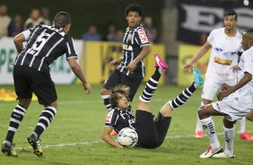 Durante o jogo entre Bragantino/SP x Corinthians, realizado esta noite na Arena Pantanal, em Cuiaba/MT, jogo de ida vlido pelas oitavas de final da Copa do Brasil 2014