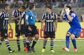 Durante o jogo entre Bragantino/SP x Corinthians, realizado esta noite na Arena Pantanal, em Cuiaba/MT, jogo de ida vlido pelas oitavas de final da Copa do Brasil 2014