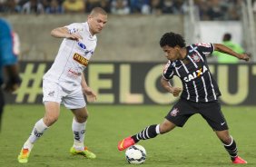 Durante o jogo entre Bragantino/SP x Corinthians, realizado esta noite na Arena Pantanal, em Cuiaba/MT, jogo de ida vlido pelas oitavas de final da Copa do Brasil 2014