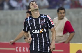 Durante o jogo entre Bragantino/SP x Corinthians, realizado esta noite na Arena Pantanal, em Cuiaba/MT, jogo de ida vlido pelas oitavas de final da Copa do Brasil 2014