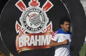 Durante o treino desta tarde no CT 'Joaquim Grava', no Parque Ecolgico do Tiete, zona leste de So Paulo. O prximo jogo da equipe ser domingo dia 03/09, contra o Criciuma/SC, no estdio Heriberto Hulse, vlido pela 19. rodada do Campeonato Brasileiro de 2014