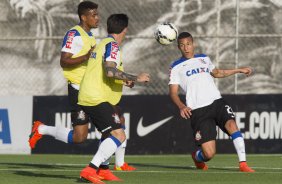 Durante o treino desta tarde no CT 'Joaquim Grava', no Parque Ecolgico do Tiete, zona leste de So Paulo. O prximo jogo da equipe ser domingo dia 03/09, contra o Criciuma/SC, no estdio Heriberto Hulse, vlido pela 19. rodada do Campeonato Brasileiro de 2014