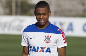 Durante o treino desta tarde no CT 'Joaquim Grava', no Parque Ecolgico do Tiete, zona leste de So Paulo. O prximo jogo da equipe ser domingo dia 03/09, contra o Criciuma/SC, no estdio Heriberto Hulse, vlido pela 19. rodada do Campeonato Brasileiro de 2014