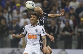 Durante o jogo entre Corinthians x Atltico-MG, realizado esta noite na Arena Corinthians, vlido pela 20 rodada do Campeonato Brasileiro de 2014