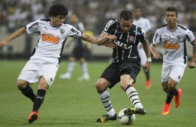 Durante o jogo entre Corinthians x Atltico-MG, realizado esta noite na Arena Corinthians, vlido pela 20 rodada do Campeonato Brasileiro de 2014