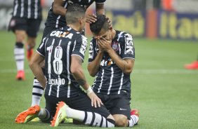 Durante o jogo entre Corinthians x Atltico-MG, realizado esta noite na Arena Corinthians, vlido pela 20 rodada do Campeonato Brasileiro de 2014