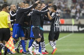 Durante o jogo entre Corinthians x Atltico-MG, realizado esta noite na Arena Corinthians, vlido pela 20 rodada do Campeonato Brasileiro de 2014