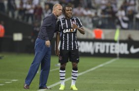 Durante o jogo entre Corinthians x Atltico-MG, realizado esta noite na Arena Corinthians, vlido pela 20 rodada do Campeonato Brasileiro de 2014