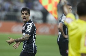 Durante o jogo entre Corinthians x Atltico-MG, realizado esta noite na Arena Corinthians, vlido pela 20 rodada do Campeonato Brasileiro de 2014